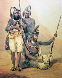Akali Sikhs: Battle of Ferozeshah on 22nd December 1845 during the First Sikh War