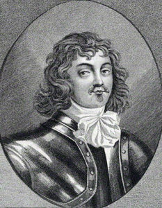 Lord Wilmot, Royalist Commander at the Battle of Roundway Down on 13th July 1643 during the English Civil War