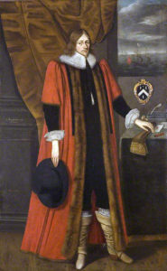 Robert Yeamans, painted by Willem Flessier in 1644, after his execution for plotting to admit the Royalists to Bristol in 1643: Storming of Bristol on 26th July 1643 during the English Civil War