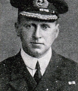 Commander Loftus Jones Royal Navy awarded a posthumous Victoria Cross for his conduct as captain of the destroyer HMS Shark in the Battle of Jutland on 31st May 1916
