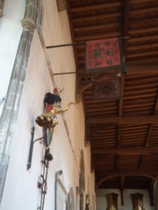 The memorial to Lieutenant Viscount Wendover in All Saints Church, High Wycombe, Buckinghamshire.