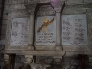 War Memorial in Saint Salvy, Albi.