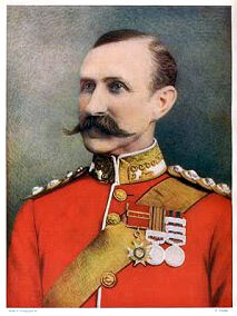 General Sir W Penn Symons, British commander at Talana Hill on 20th October 1899 during the Boer War, fatally wounded in the battle