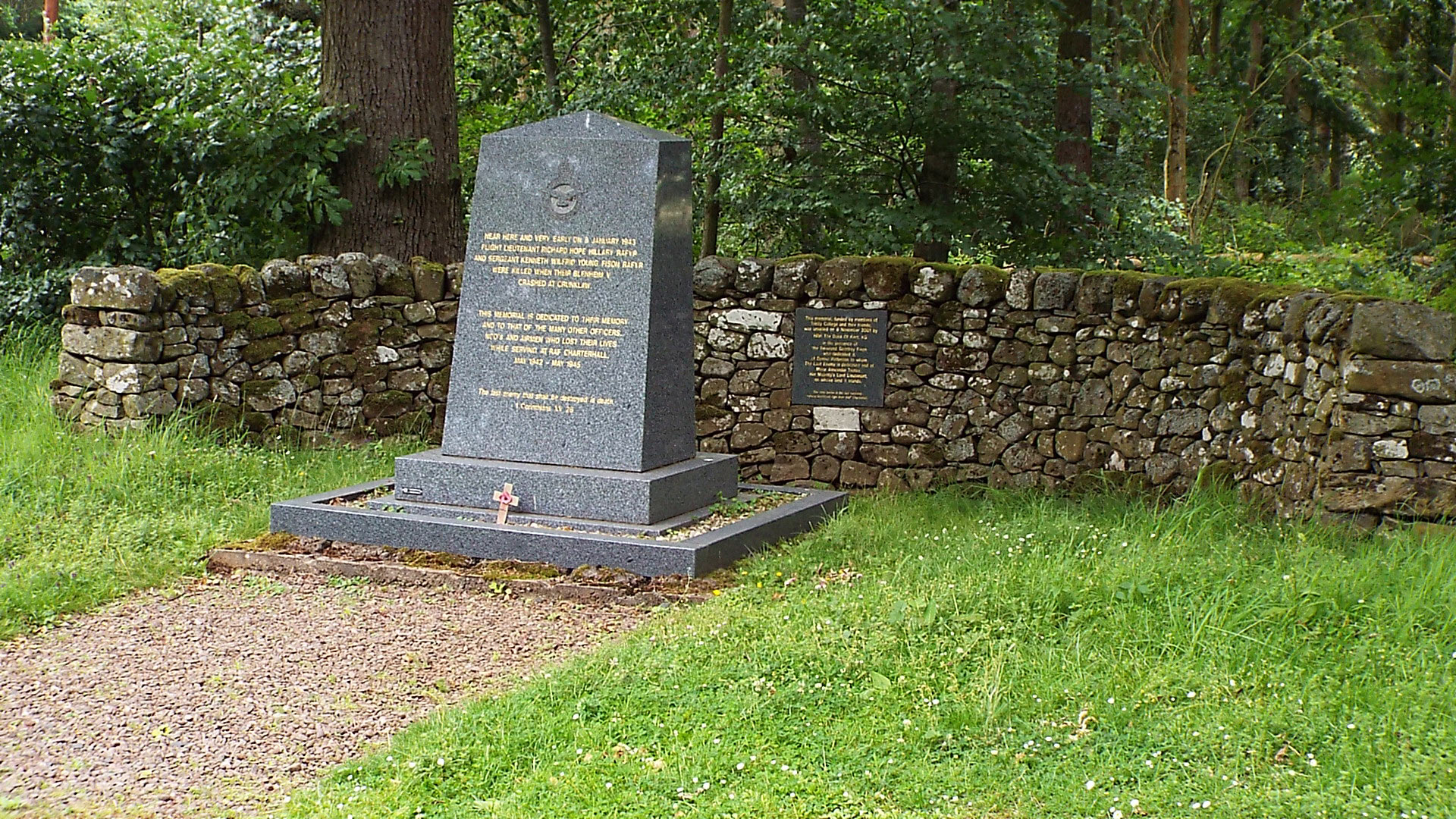 The Memorial to Richard Hilary