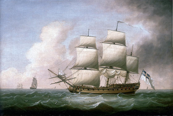 British frigate