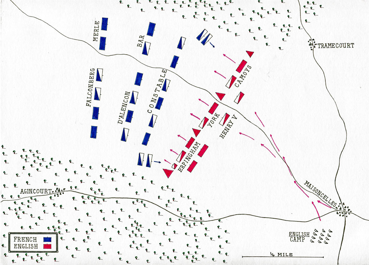 the battle of agincourt Outnumbered and outmanoeuvred, when henry v won the battle of agincourt it was a famous victory in the hundred. the battle of agincourt Outnumbered and outmanoeuvred, when henry v won the battle of agincourt it was a famous victory in the hundred.