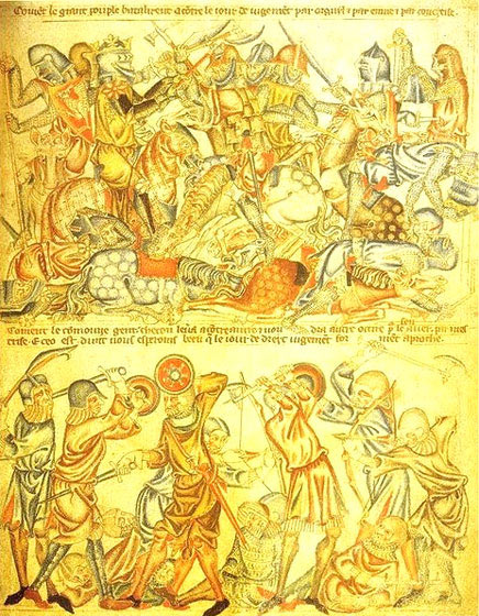 The Battle of Bannockburn 23rd and 24th June 1314: a contemporary representation