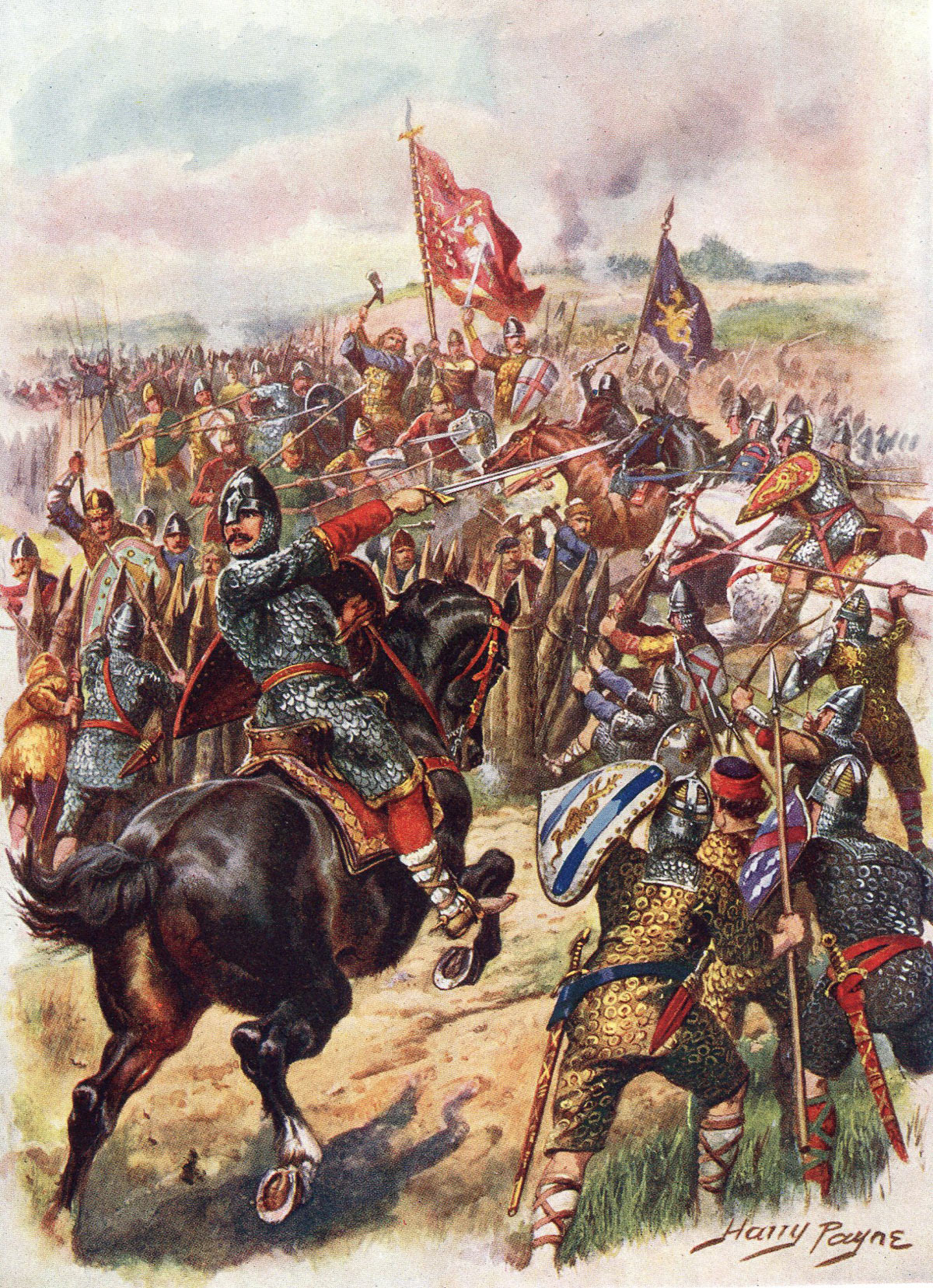Harold I, Norman Conquest, Battle of Hastings & Saxon King
