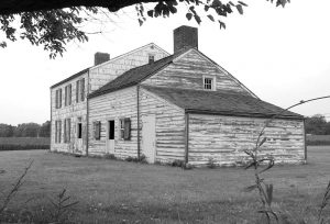 Craig House, Monmouth, used by the British as a field hospital: Battle of Monmouth on 28th June 1778 in the American Revolutionary War