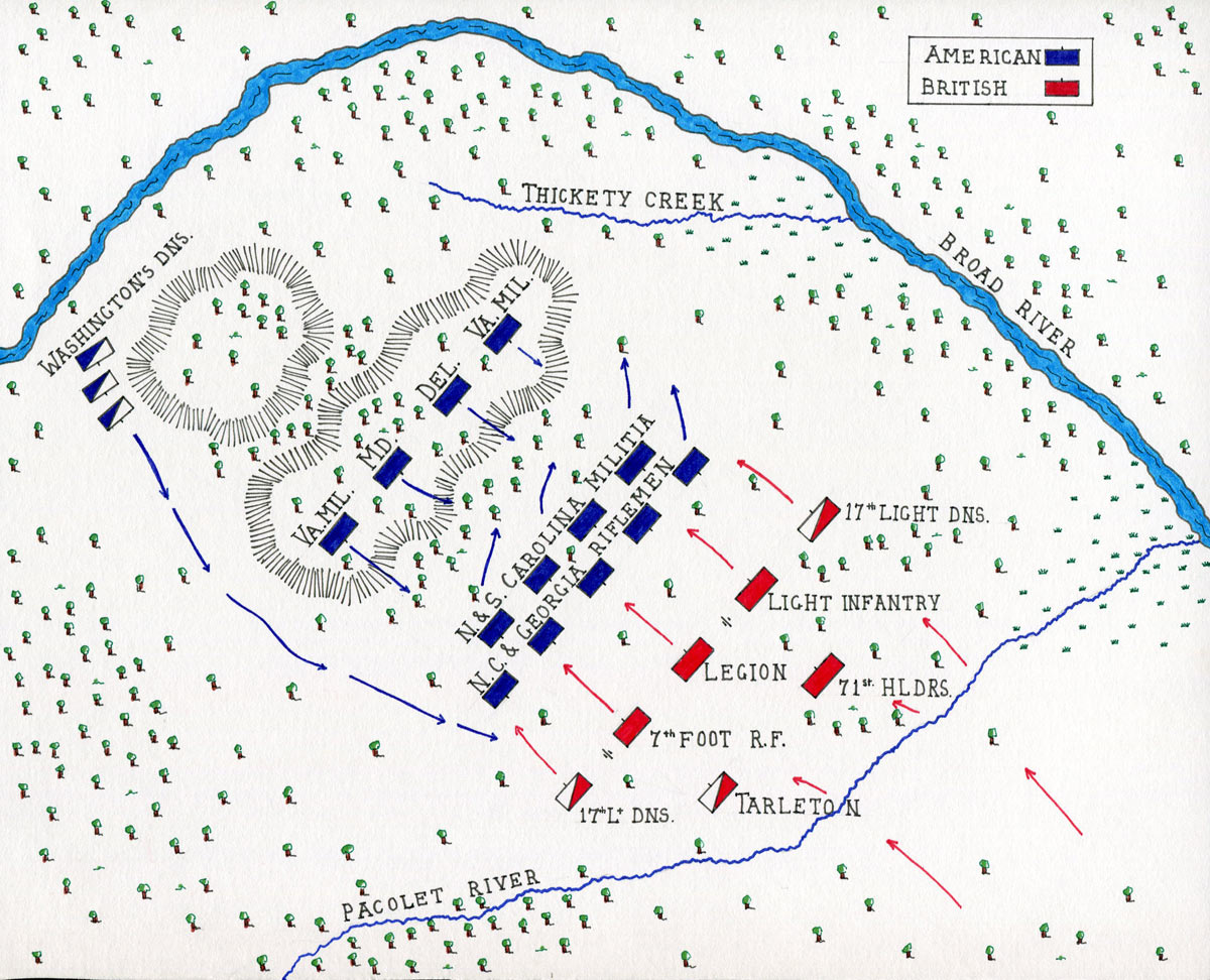 American Revolution Battle Chart And Map