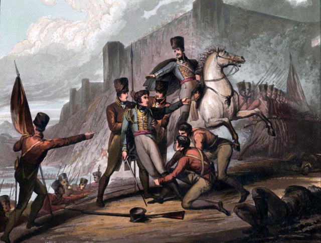 Battle of the Passage of the Douro on 16th May 1809 in the Peninsular War