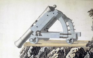 The 'depressing gun carriage' devised by Lieutenant Koehler, adc to General Eliott:: the Great Siege of Gibraltar from 1779 to 1783 during the American Revolutionary War