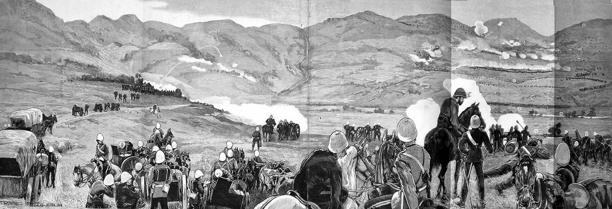 Battle of Laing's Nek on 28th January 1881 in the First Boer War