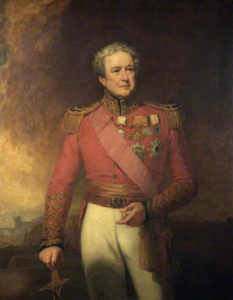 Brigadier Sir Robert Sale: Siege of Jellalabad from 12th November 1841 to 13th April 1842 during the First Afghan War: picture by George Clint