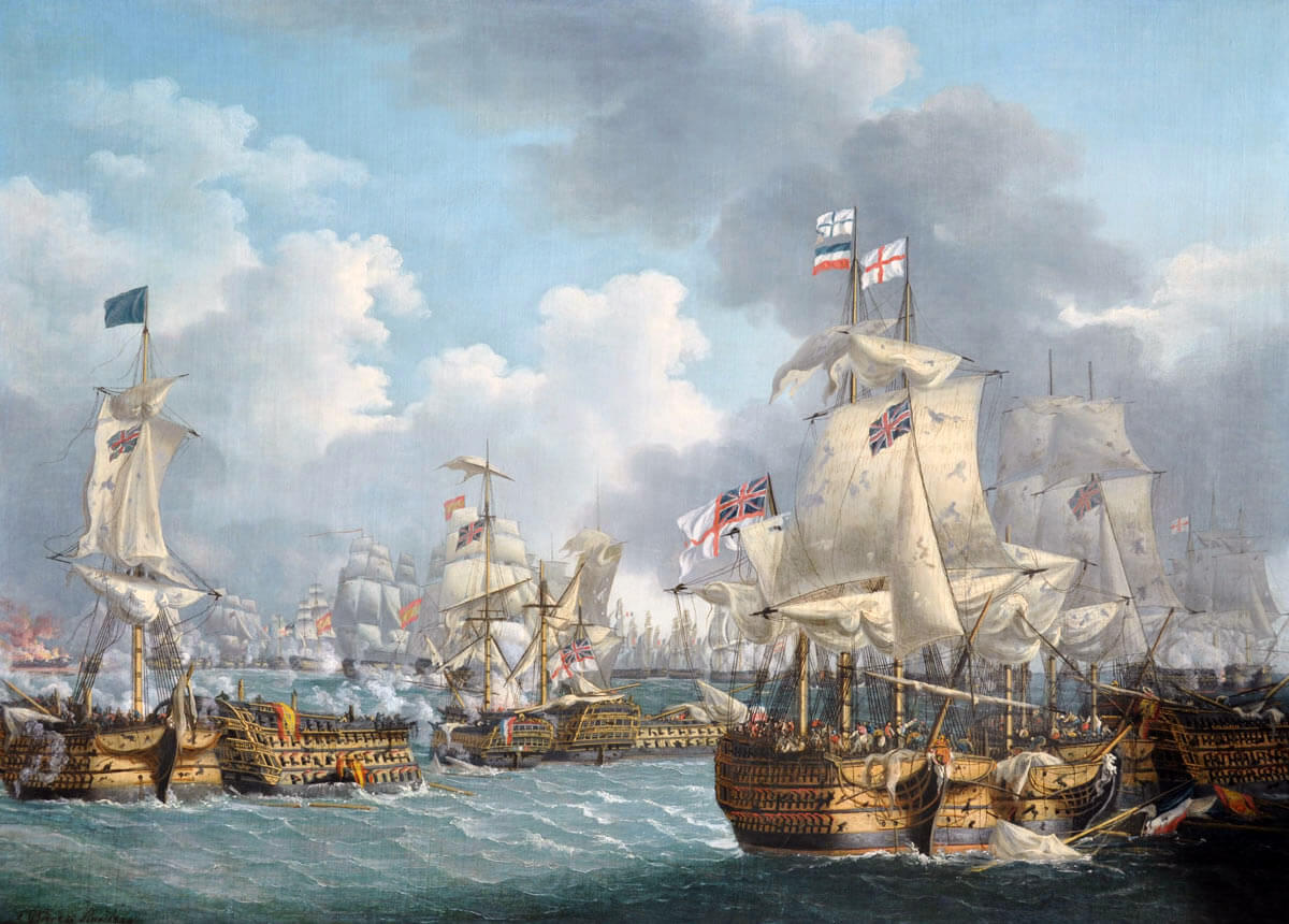 Image result for the battle of trafalgar