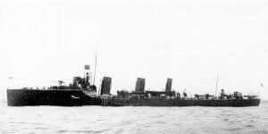 HMS Bulldog: British destroyer, part of the flotilla of destroyers that provided escorts for the capital ships in the Dardanelles and played a major role in landing the troops on the Gallipoli Peninsular and providing them with support