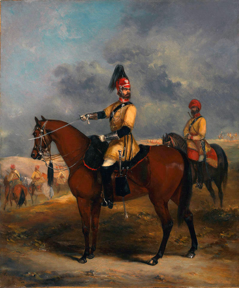 Skinner's Horse 1st Bengal Irregular Cavalry: Battle of Kabul 1842 in the First Afghan War