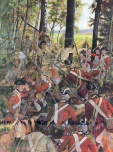 Fighting at Montreal in September 1775: Battle of Quebec on 31st December 1775 in the American Revolutionary War