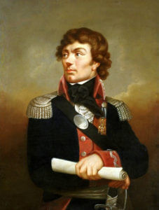Colonel Tadeusz Kościuszko: Polish military engineer at Fort Ticonderoga 1776/7