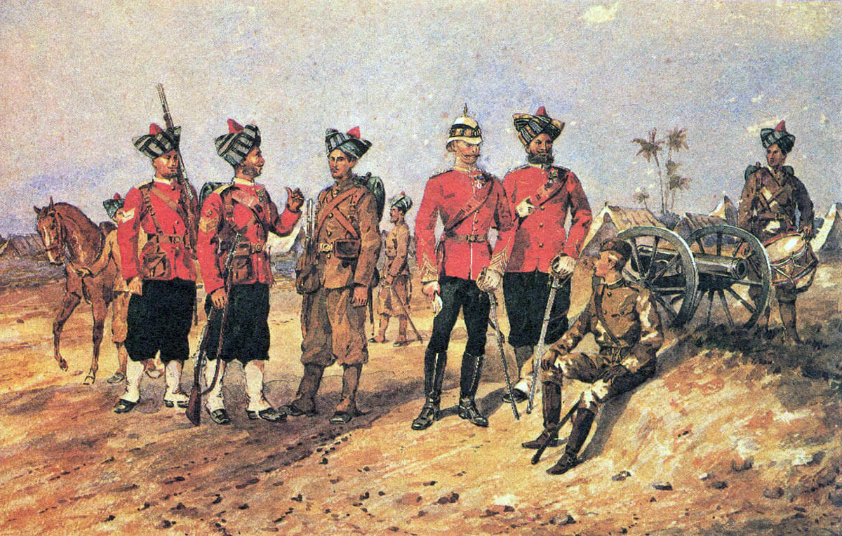 19th Bombay Native Infantry: Battle of Kandahar on 1st September 1880 in the Second Afghan War