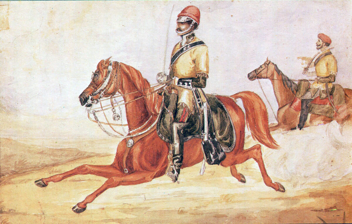 Scinde Irregular Horse: Battle of Goojerat on 21st February 1849 during the Second Sikh War