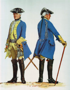 Prussian Dragoner-Regiment von Oertzen No 4: Battle of Prague, 6th May 1757 in the Seven Years War: picture by Adolph Menzel