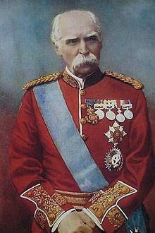 Lieutenant General Sir Donald Stewart, British and Indian commander at the Battle of Ahmed Khel on 19th April 1880 in the Second Afghan War