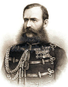 Lieutenant General Sir Frederick Roberts VC, British commander at the Battle of Charasiab on 9th October 1879 in the Second Afghan War