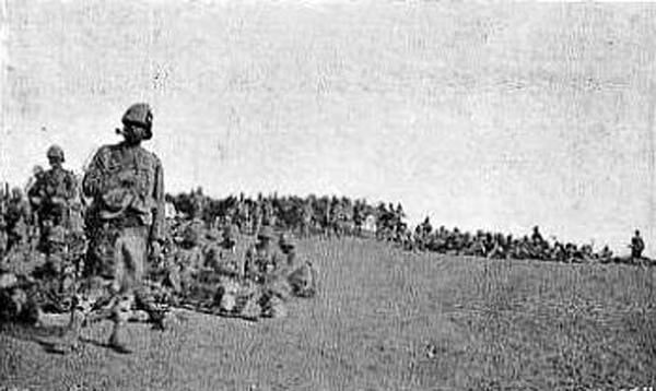 Highland troops: Battle of Omdurman on 2nd September 1898 in the Sudanese War
