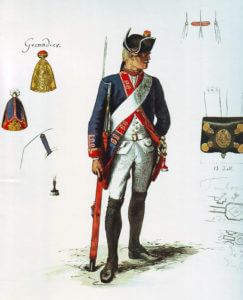 Prussian Infantry Regiment Von Schwerin No 24 (the regiment lost 13 officers and 522 men in the battle): Battle of Prague, 6th May 1757 in the Seven Years War