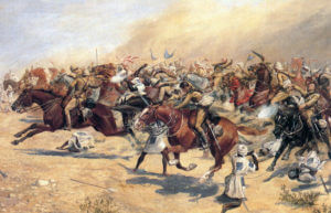 omdurman lancers 21st 1898 rowlandson delville sudanese september sudan