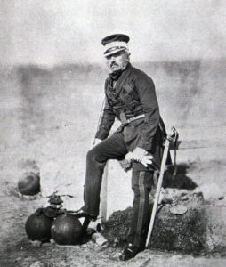 Brigadier General Pennefather, commander of the British Second Division at the Battle of Inkerman on 5th November 1854 in the Crimean War