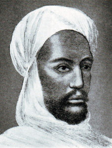 The Khalifa, Abdullah-al-Taishi, Mahdist leader at the Battle of Omdurman on 2nd September 1898 in the Sudanese War