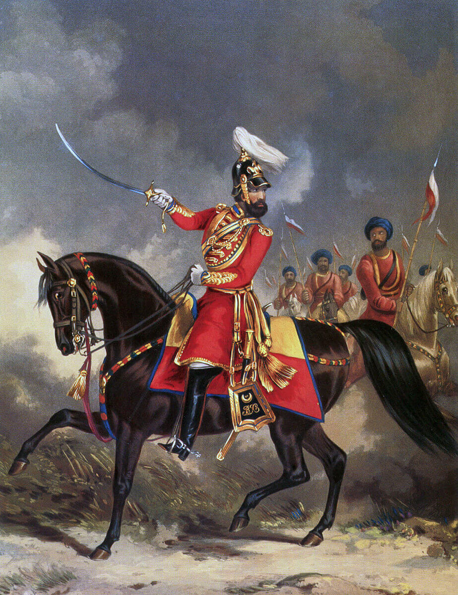 Bengal Irregular Cavalry: Battle of Goojerat on 21st February 1849 during the Second Sikh War