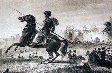Sikh Gorcharra: Battle of Moodkee on 18th December 1845 during the First Sikh War