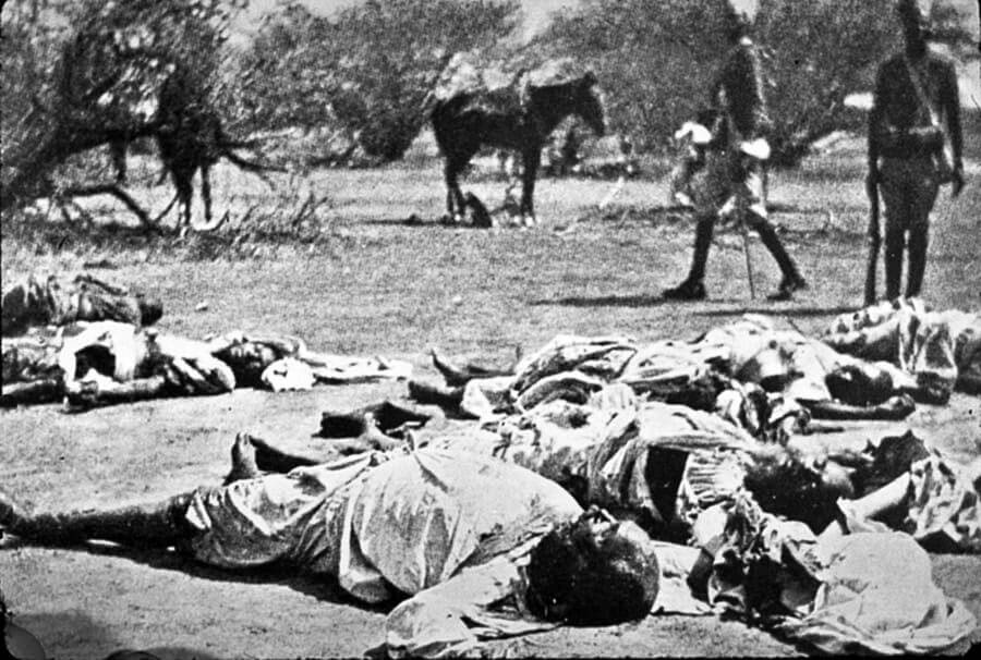 Body of the Khalifa: Battle of Omdurman on on 2nd September 1898 in the Sudanese War