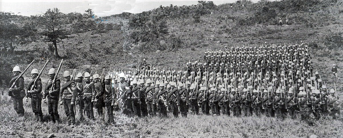 91st Highlanders: Battle of Gingindlovu on 2nd April 1879 in the Zulu War