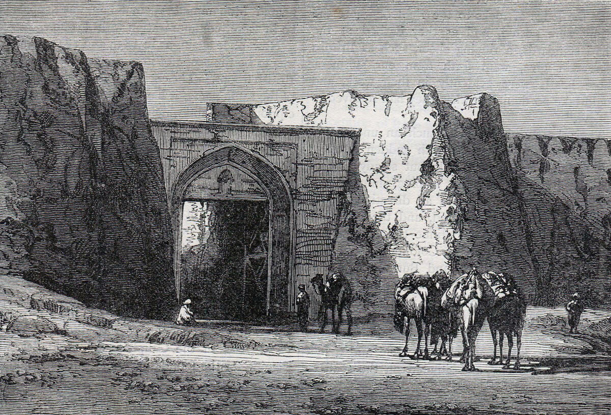 Kandahar North Gate: Battle of Kandahar on 1st September 1880 in the Second Afghan War