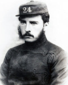 Lieutenant Gonville Bromhead, 24th Regiment, second in command at the Battle of Rorke's Drift on 22nd January 1879 in the Zulu War