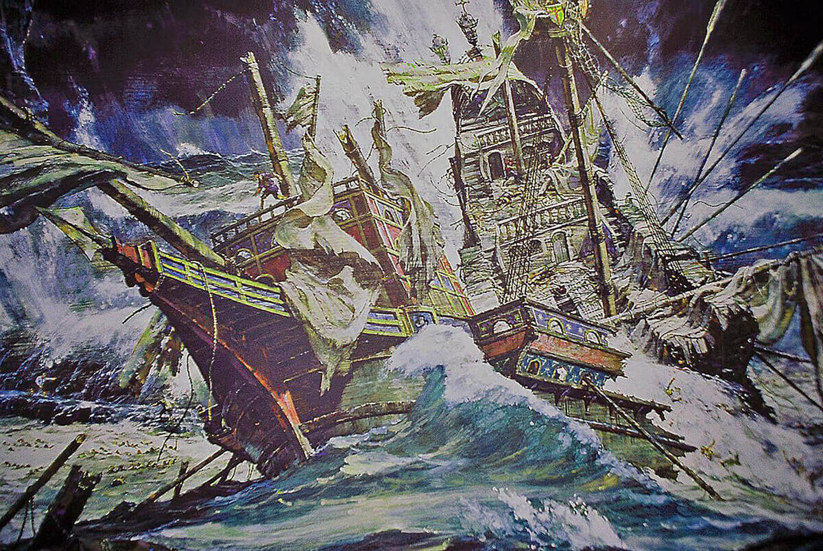 Wreck of the Girona on the Antrim coast of Ireland: Spanish Armada June to September 1588