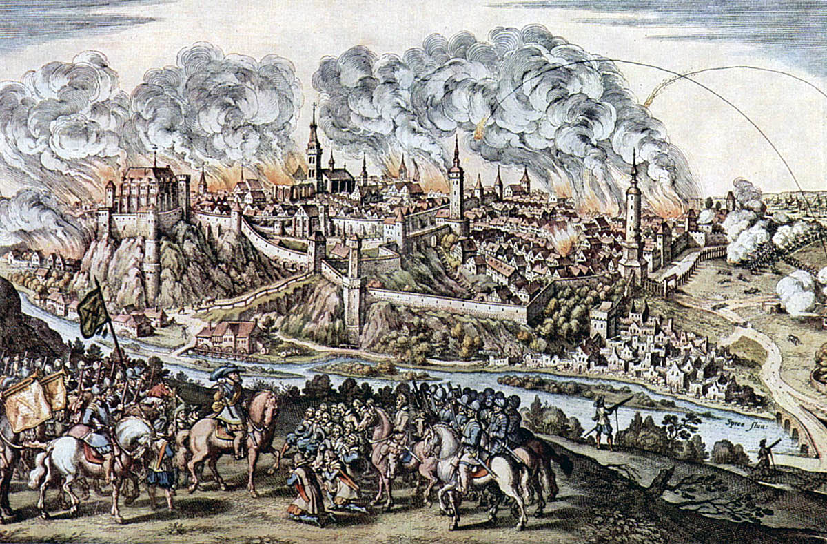 Surrender of a city under siege at the time of the English Civil War: Storming of Bristol on 26th July 1643 in the English Civil War
