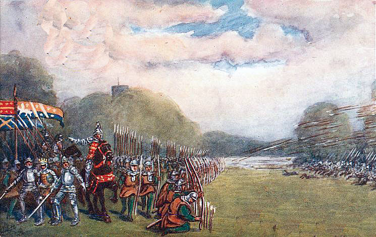 Second Battle of St Albans, fought on 17th February 1461 in the Wars of the Roses