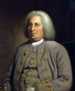 Robert Dinwiddie lieutenant-governor of Virginia 1751 to 1758: portrait by an unknown artist