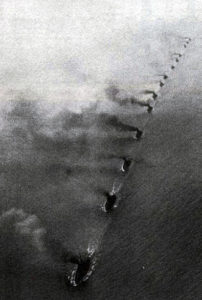 German High Seas Fleet at sea