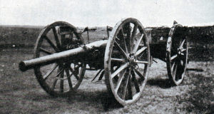 One of the 15 pounder field guns rescued by Captain Schofield’s party at the Battle of Colenso on 15th December 1899