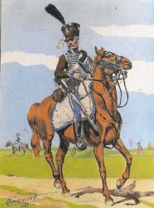 French 2nd Hussar: Battle of Campo Maior on 25th March 1811 in the Peninsular War