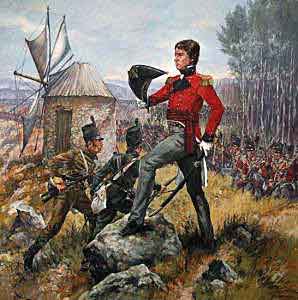 General Craufurd commander of the Light Division at the Battle of El Bodon on 25th September 1811 in the Peninsular War