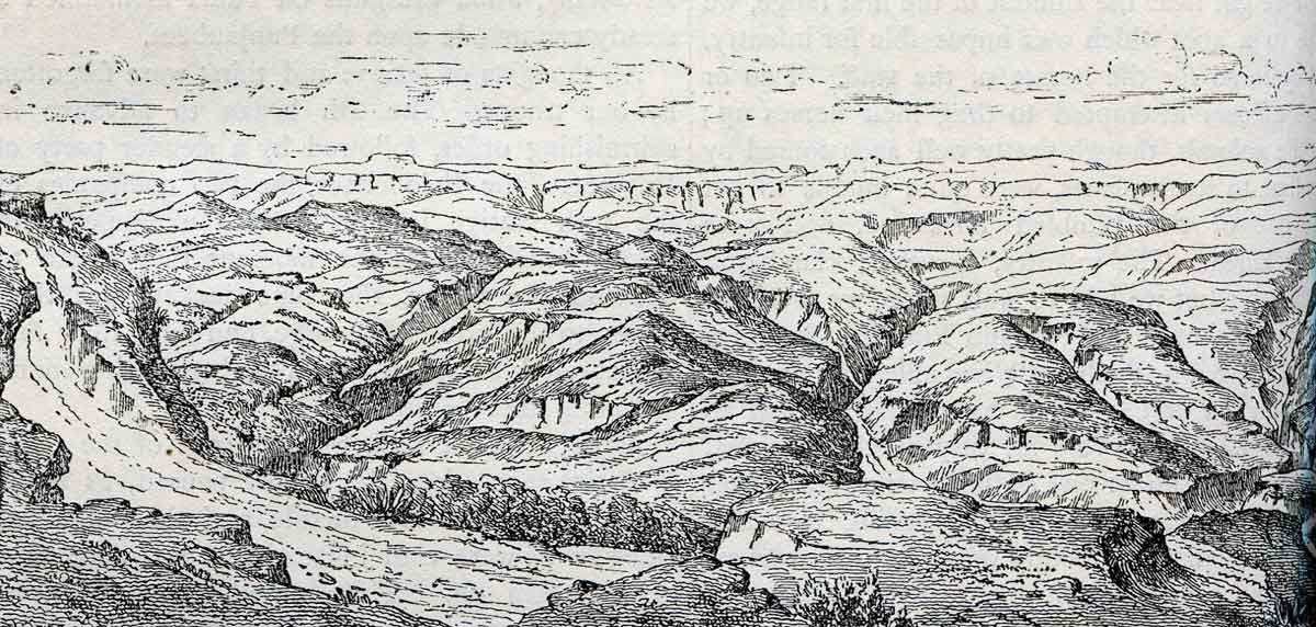 Country leading to Magdala: Battle of Magdala on 13th April 1868 in the Abyssinian War