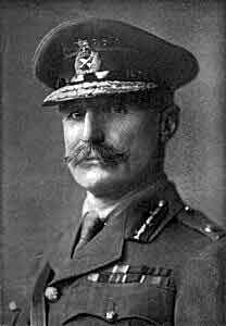 Lieutenant General Sir Aylmer Hunter-Weston GOC of 29th Division and in command of the landings on Cape Helles Gallipoli on 25th April 1915
