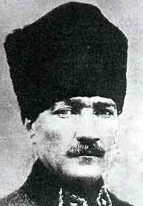 Mustafa Kemal Bey commander of the Turkish 19th Division at Anzac on Gallipoli and after the Great War Turkey’s ruler